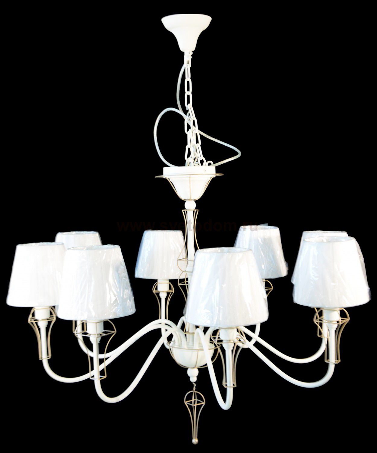 Люстра Maytoni ARM709-PL-08-W Frame