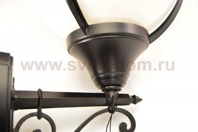 Светильник уличный Arte lamp A1492AL-1BK Monaco