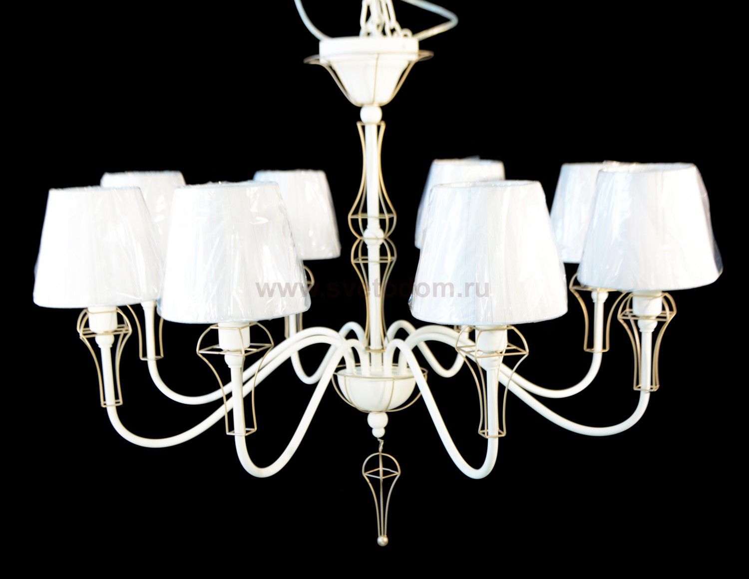 Люстра Maytoni ARM709-PL-08-W Frame