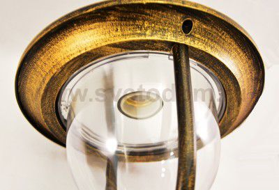 Уличный настенный светильник Arte lamp A1481AL-1BN Barcelona