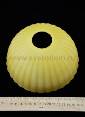 Плафон стекло малый бежевый 170*85мм E27 Mw light 317020101 Афродита