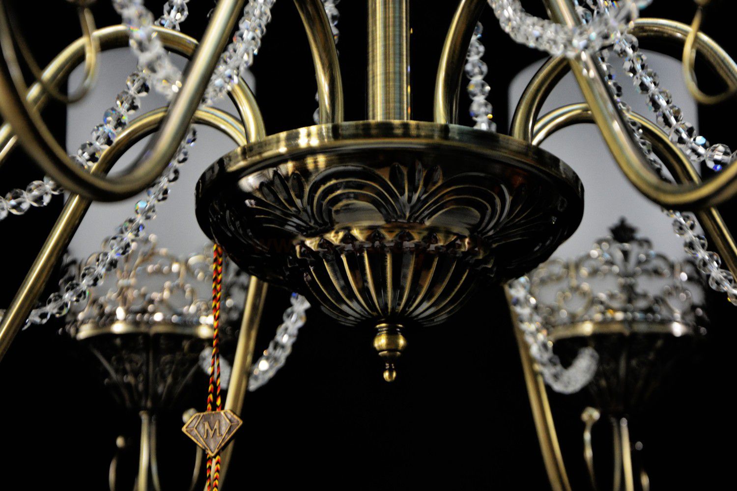 Люстра Freya FR2563-PL-08-BZ Sherborne