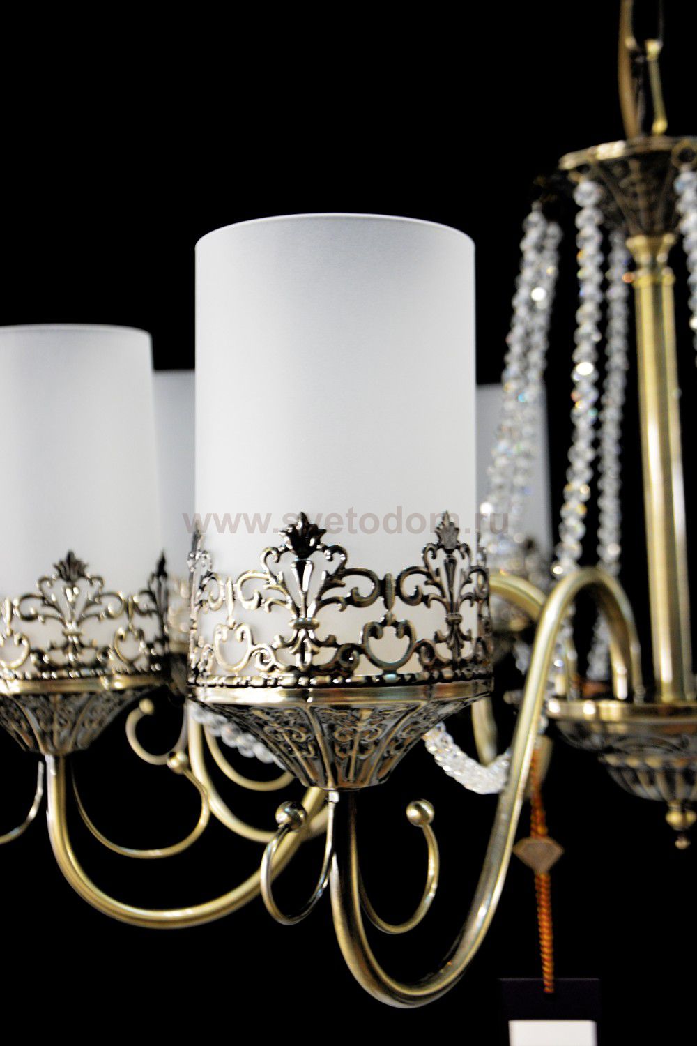 Люстра Freya FR2563-PL-08-BZ Sherborne