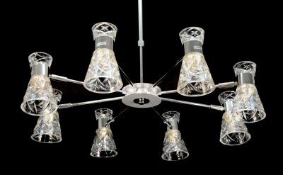 Люстра на штанге телескоп. Lumion 3530/8C SAMURIA