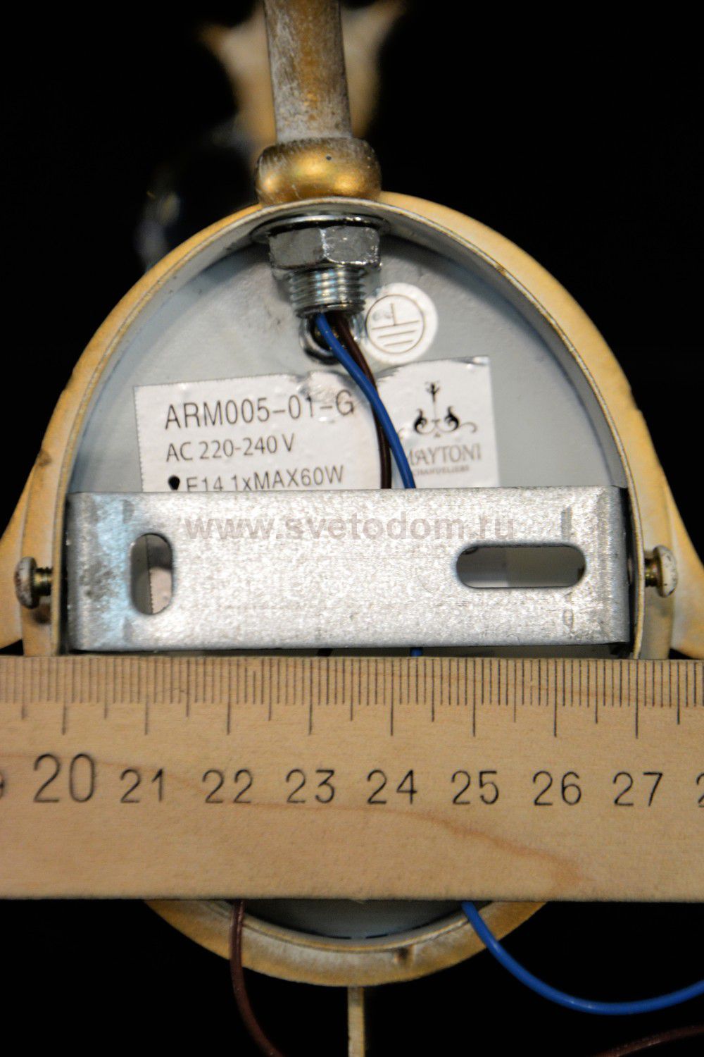 Светильник бра Maytoni ARM005-01-G Salute