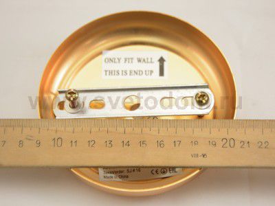 Светильник бра Arte lamp A4552AP-1GO Moroccana