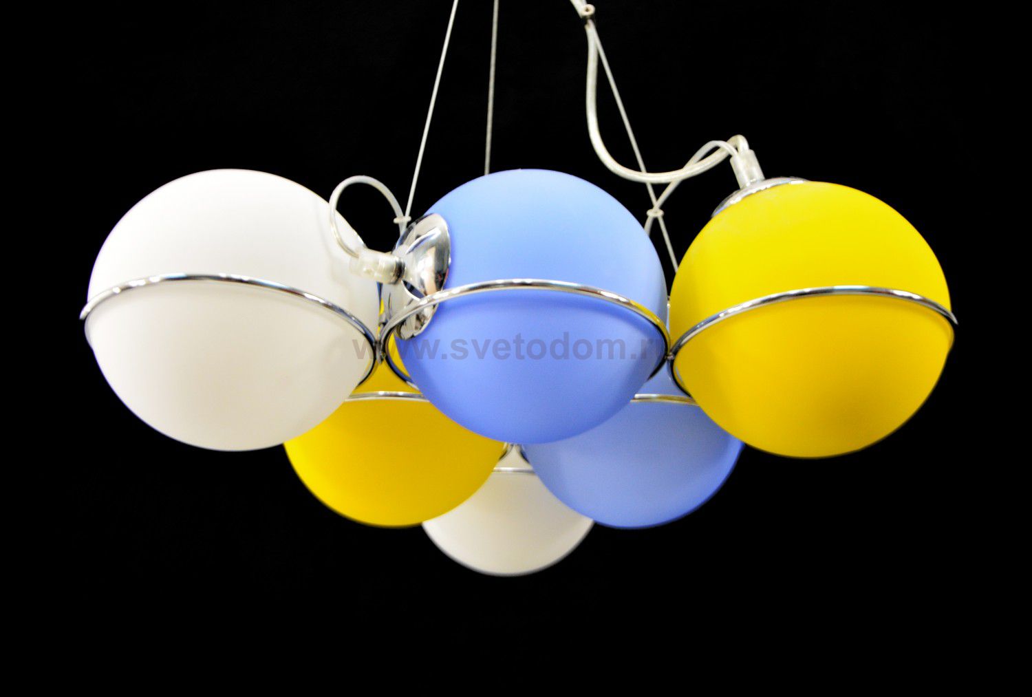 Люстра подвесная Odeon light 1345/6 IXORA