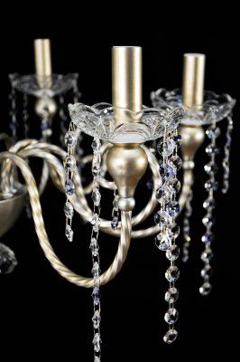 Люстра Crystal Lux ALEGRIA SP6 SILVER-BROWN (1040/306)