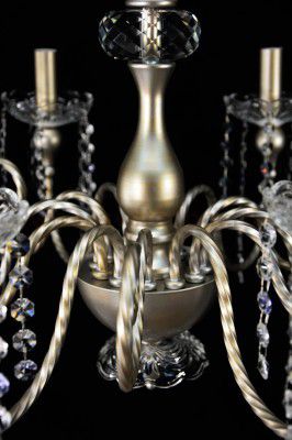 Люстра Crystal Lux ALEGRIA SP6 SILVER-BROWN (1040/306)