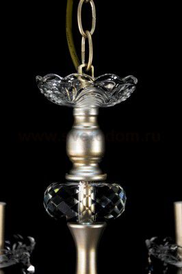 Люстра Crystal Lux ALEGRIA SP6 SILVER-BROWN (1040/306)