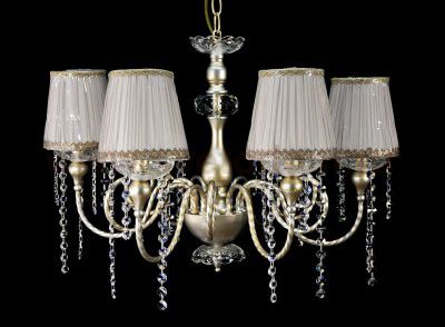 Люстра Crystal Lux ALEGRIA SP6 SILVER-BROWN (1040/306)