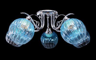 Люстра бирюзовая Colosseo 72180/5C Optima