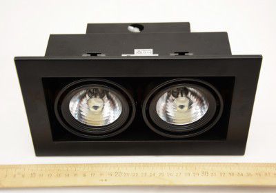 Светильник двойной Arte lamp A5930PL-2BK Technika