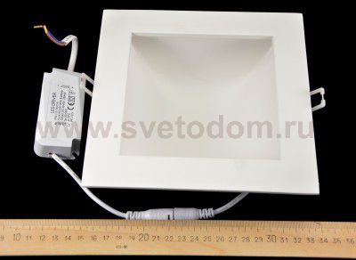 Светильник встраиваемый 16Вт Arte lamp A7416PL-1WH RIFLESSIONE