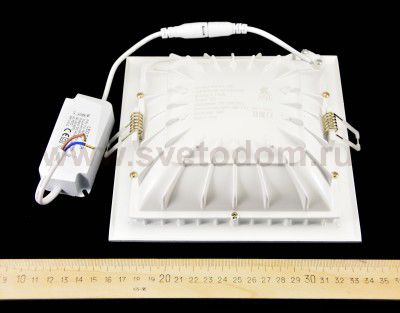 Светильник встраиваемый 16Вт Arte lamp A7416PL-1WH RIFLESSIONE