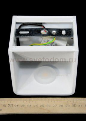 Светильник настенный Arte lamp A1423AP-1WH белый SCATOLA