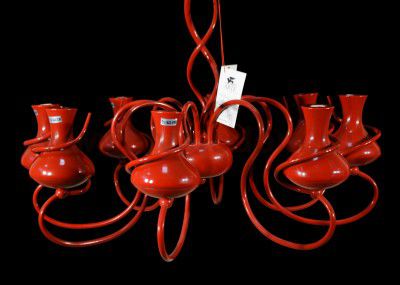 Светильник подвесной Arte lamp A6819LM-8RD VASO