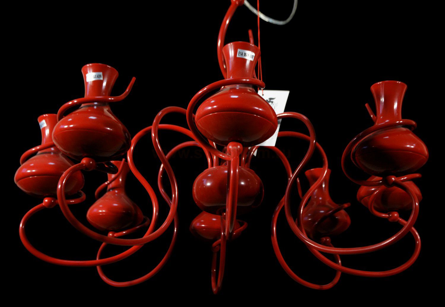 Светильник подвесной Arte lamp A6819LM-8RD VASO