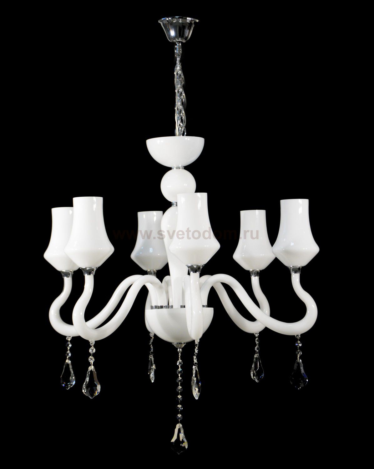 Люстра белая Colosseo 80369/6