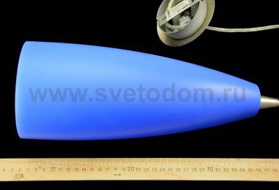 Светильник подвесной синий Citilux CL942012 Бокал