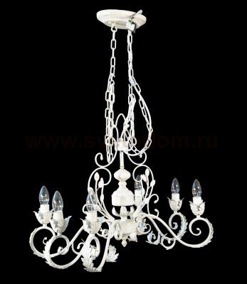 Люстра белая ковка Favourite 1492-6P