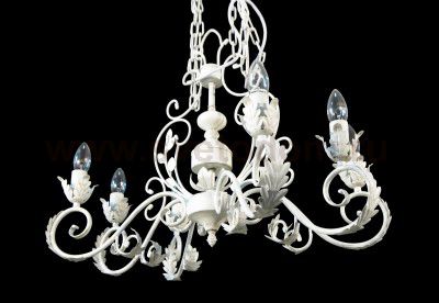 Люстра белая ковка Favourite 1492-6P