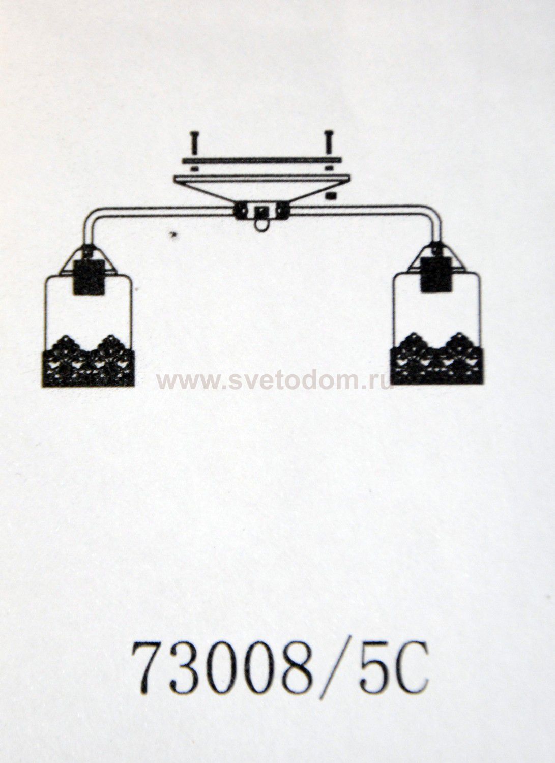 Люстра Colosseo 73008/5C optima