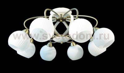 Люстра Arte lamp A6342PL-8WG Ellisse