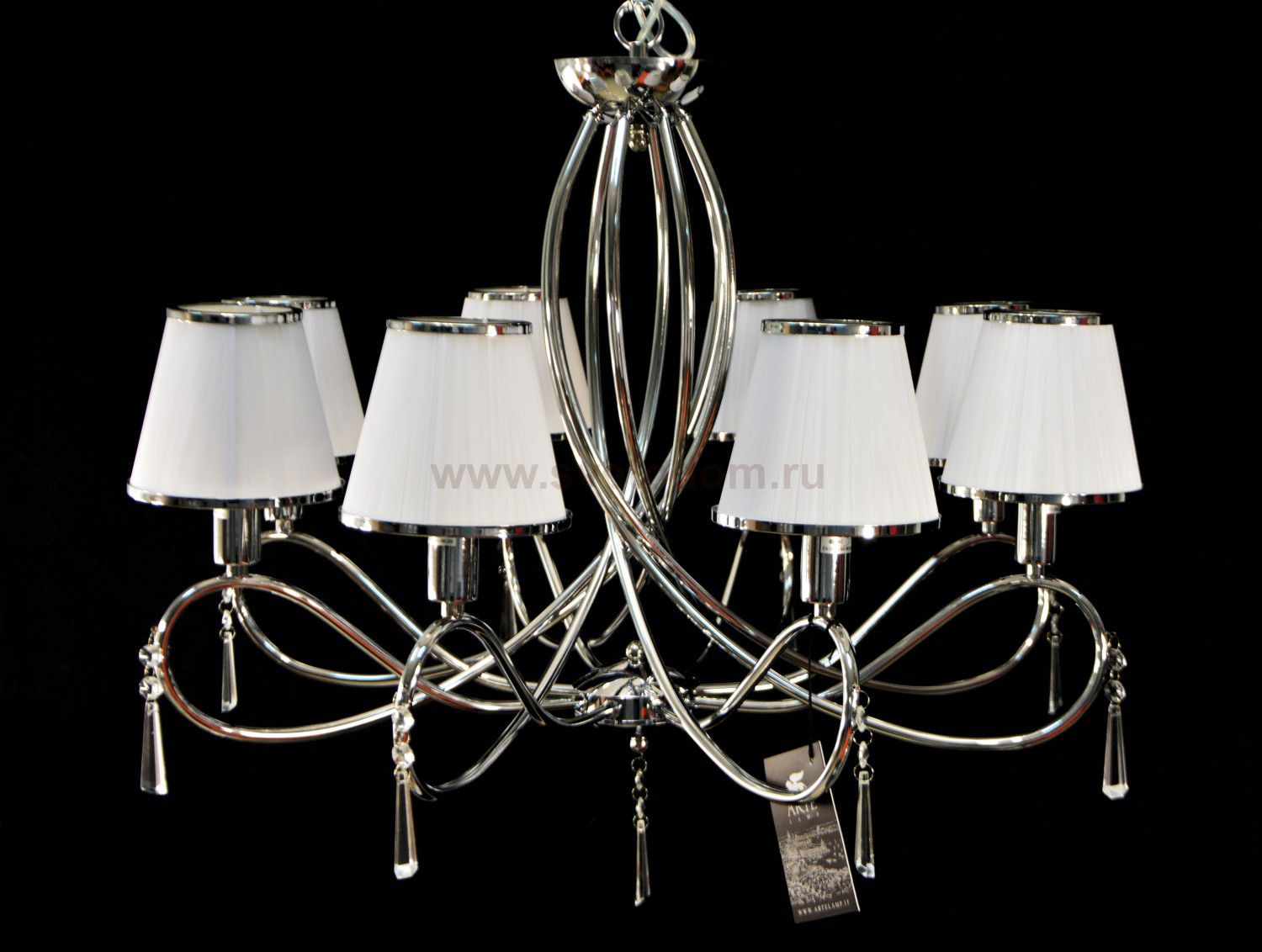 Люстра подвесная Arte lamp A1035LM-8CC Logico