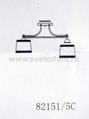 Люстра Colosseo 82151/5C optima