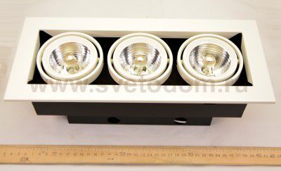 Светильник тройной Arte lamp A5930PL-3WH Technika