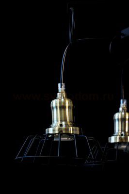 Светильник Colosseo optima 82408/5 матовый черный/бронза