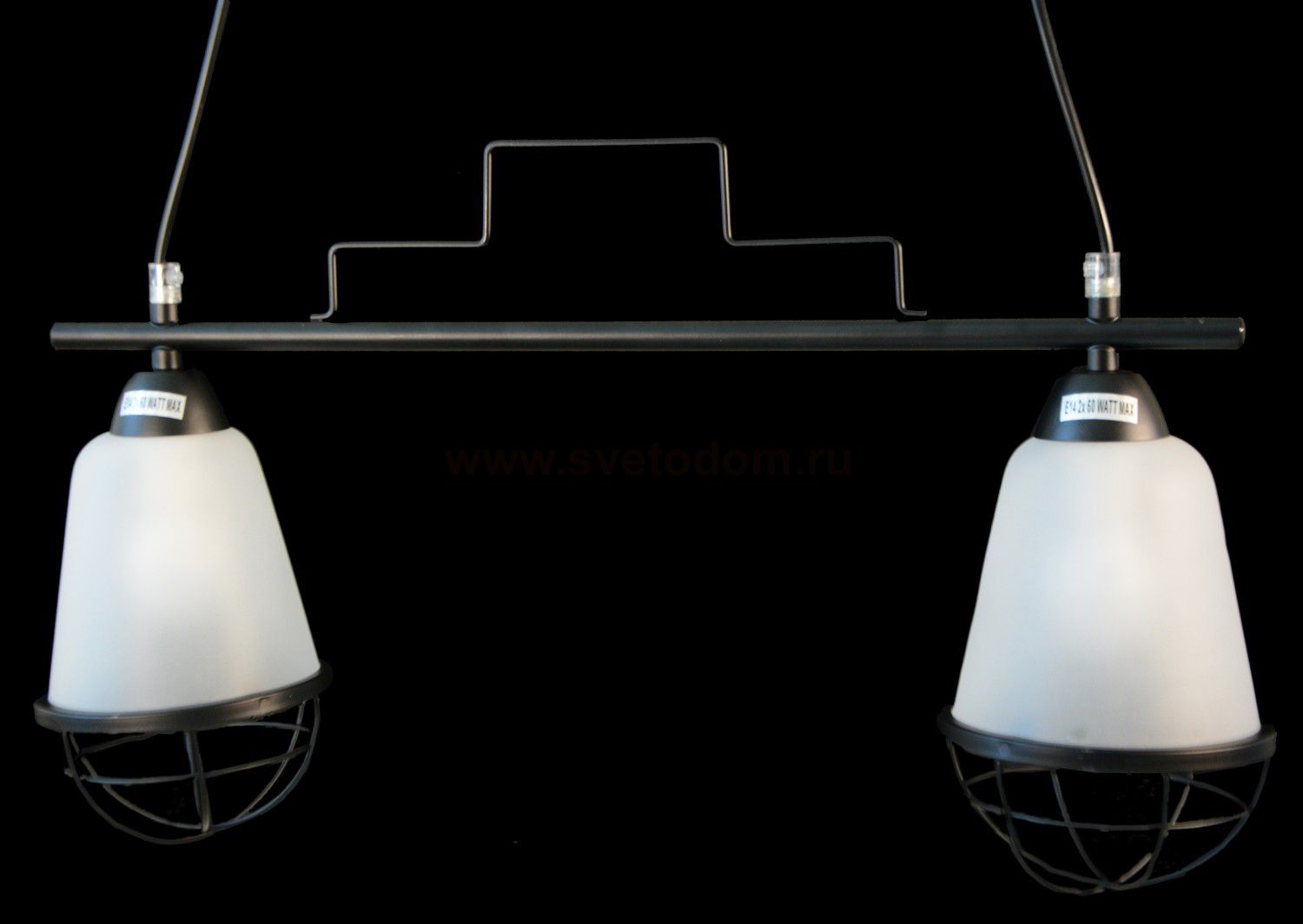 Светильник Colosseo optima 62402/2 матовый черный