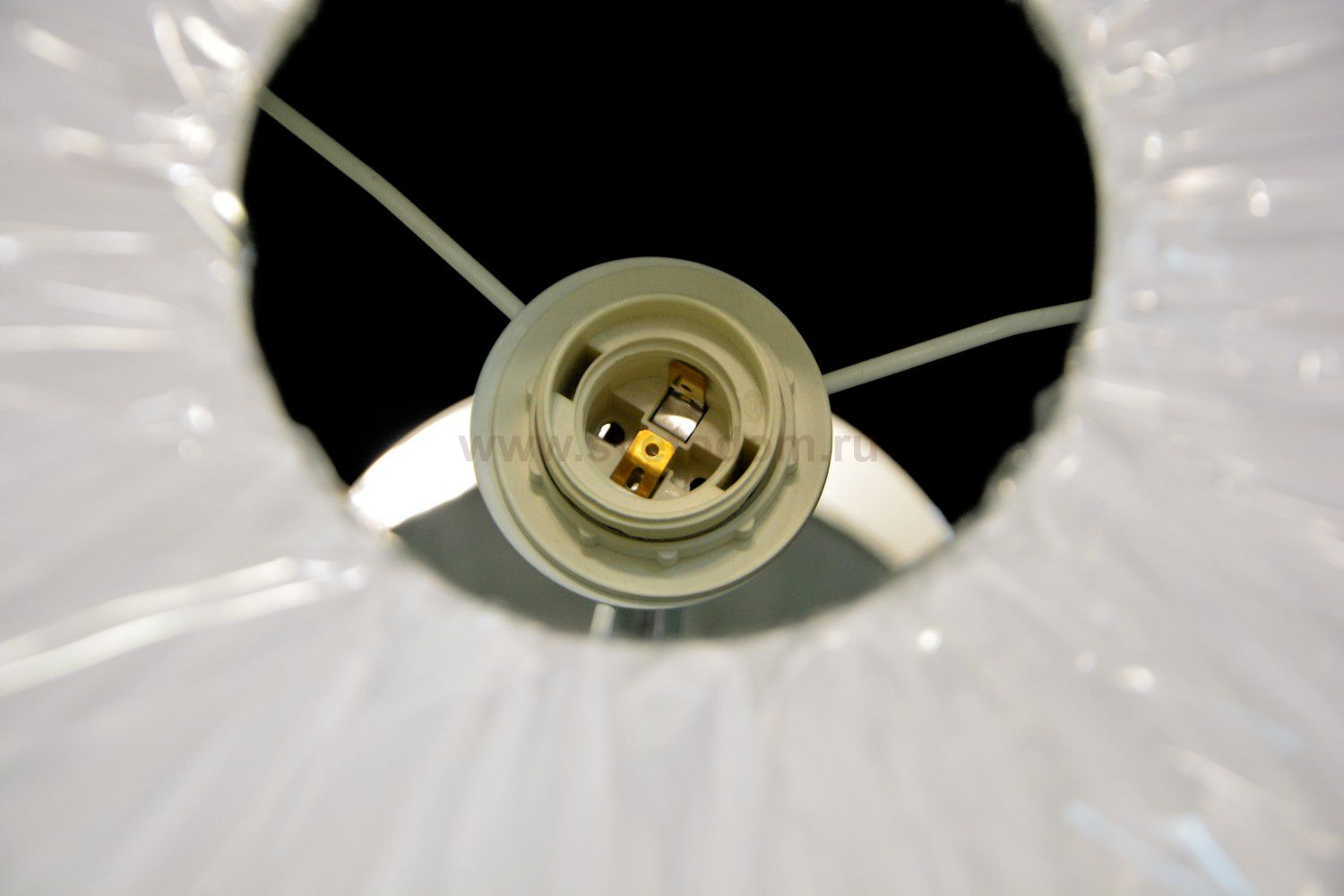 Настольная лампа с абажуром Colosseo 80919/1T