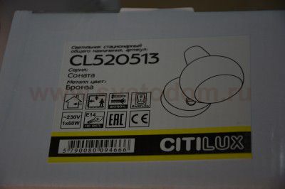 Светильник поворотный спот Citilux CL520513 Соната