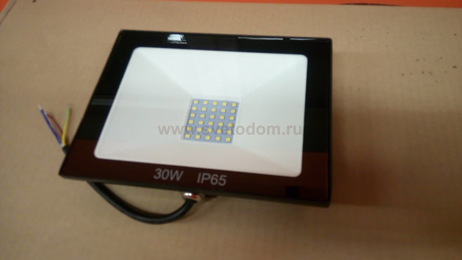 Прожектор светодиодный 10Вт ОНЛАЙТ 71 656 OFL-10-4K-BL-IP65-LED