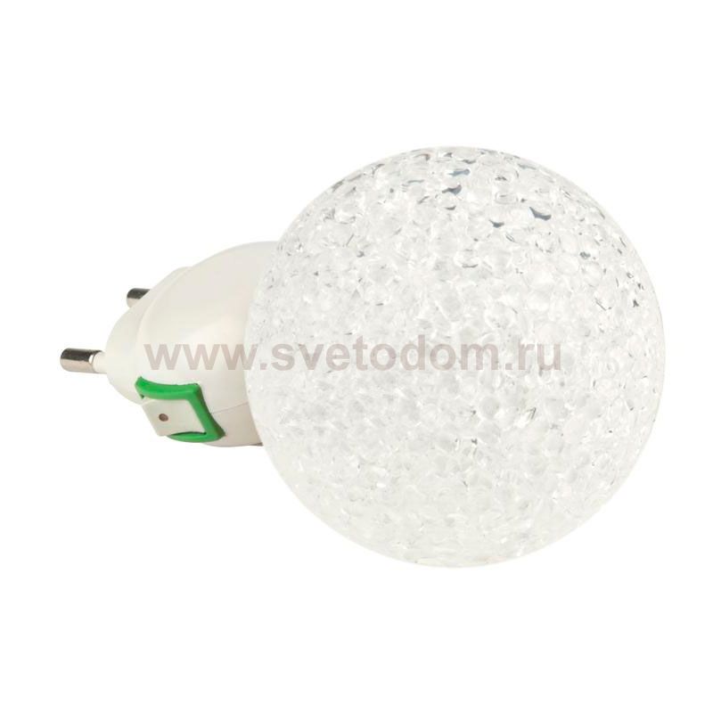 Uniel DTL-309-Шар/WHITE/1LED/0,1W Светильник-ночник