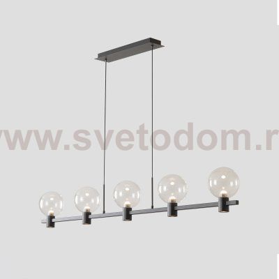 Светильник подвесной Crystal Lux DUET SP35W LED BLACK