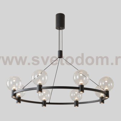 Люстра Crystal Lux DUET SP56W LED BLACK