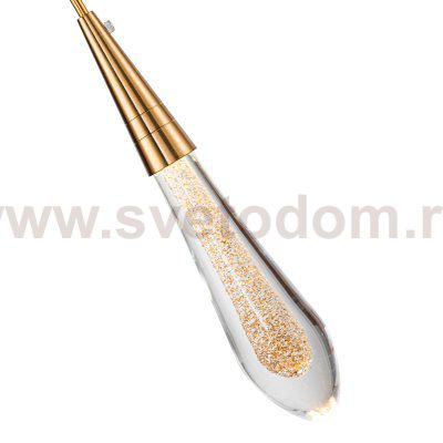 Подвесной светильник DZ1018P-1 brass