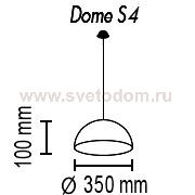Подвесной светильник Dome Royal S4 12 35