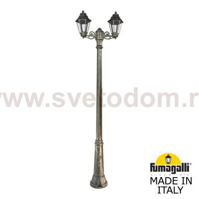 Садово-парковый фонарь FUMAGALLI RICU BISSO/ANNA 2L E22.157.S20.BXF1R