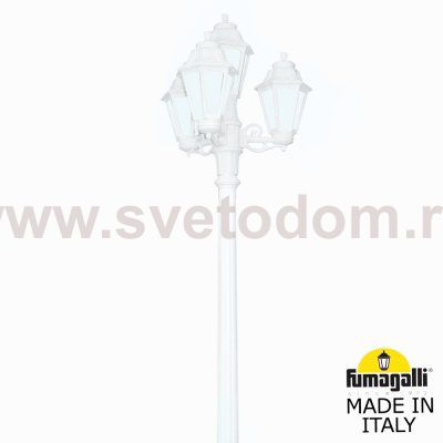 Садово-парковый фонарь FUMAGALLI RICU BISSO/ANNA 2+1 E22.157.S31.WYF1R