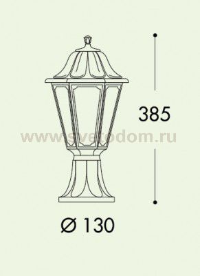 Светильник Fumagalli ANNA MIKROLOT E22.110.000.WX E27