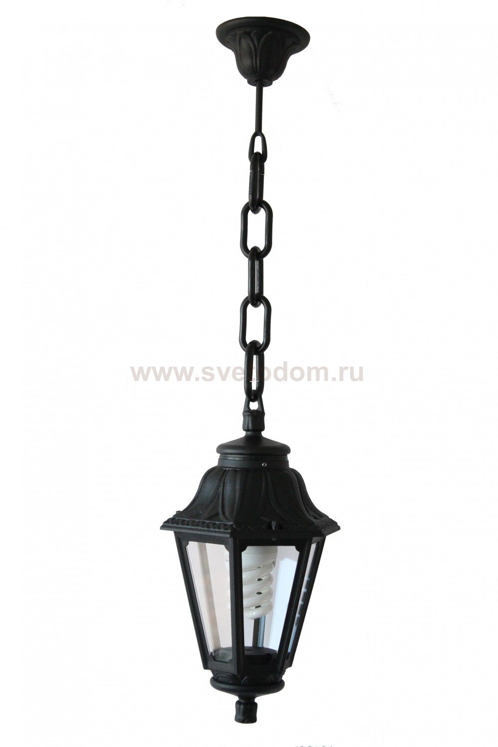 Светильник Fumagalli ANNA SICHEM E22.120.000.AX E27 черный прозрачный