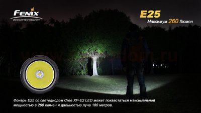 Фонарь Fenix E25 XP-E2