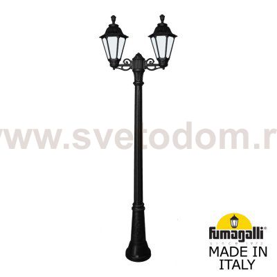 Садово-парковый фонарь FUMAGALLI GIGI BISSO/RUT 2L E26.156.S20.AYF1R