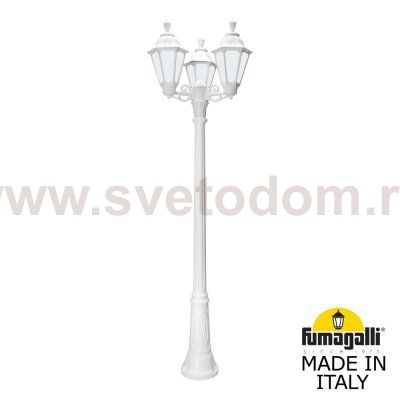 Садово-парковый фонарь FUMAGALLI GIGI BISSO/RUT 3L E26.156.S30.WYF1R