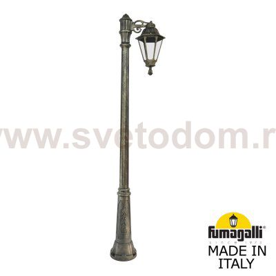 Садово-парковый фонарь FUMAGALLI RICU BISSO/RUT 1L E26.157.S10.BXF1R