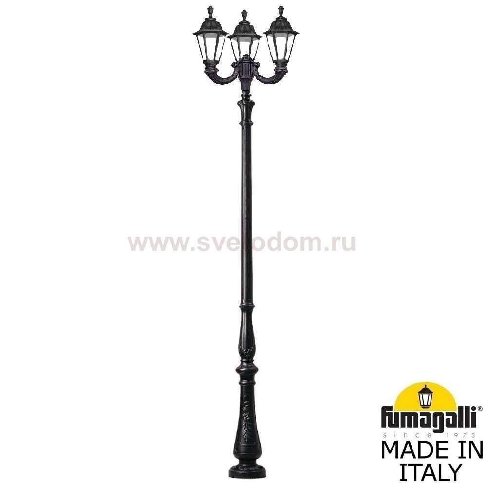 Парковый фонарь FUMAGALLI TABOR OFIR/RUT 3L  E26.205.R30.AXF1R